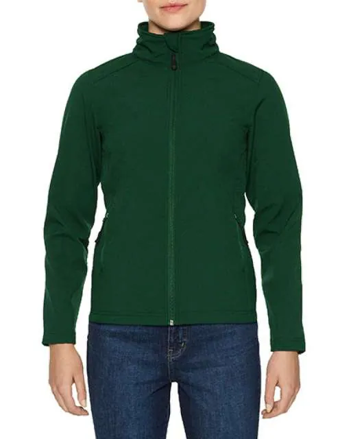 Geacă softshell damă Gildan Hammer GILSS800 · 300 g/m², poliester / elastan