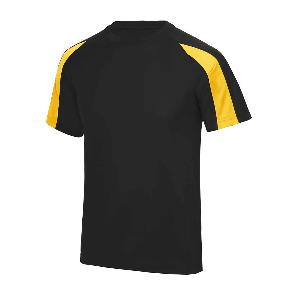 Tricou sport bărbați Just Cool Contrast JC003 · 140 g/m², poliester