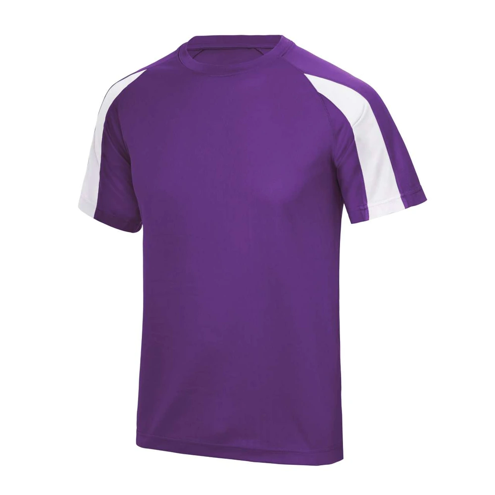 Tricou sport bărbați Just Cool Contrast JC003 · 140 g/m², poliester