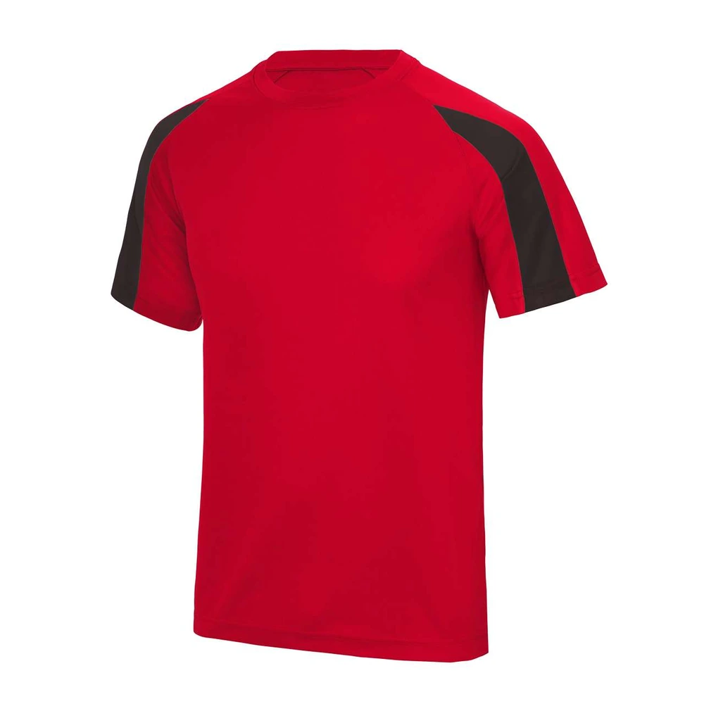 Tricou sport bărbați Just Cool Contrast JC003 · 140 g/m², poliester
