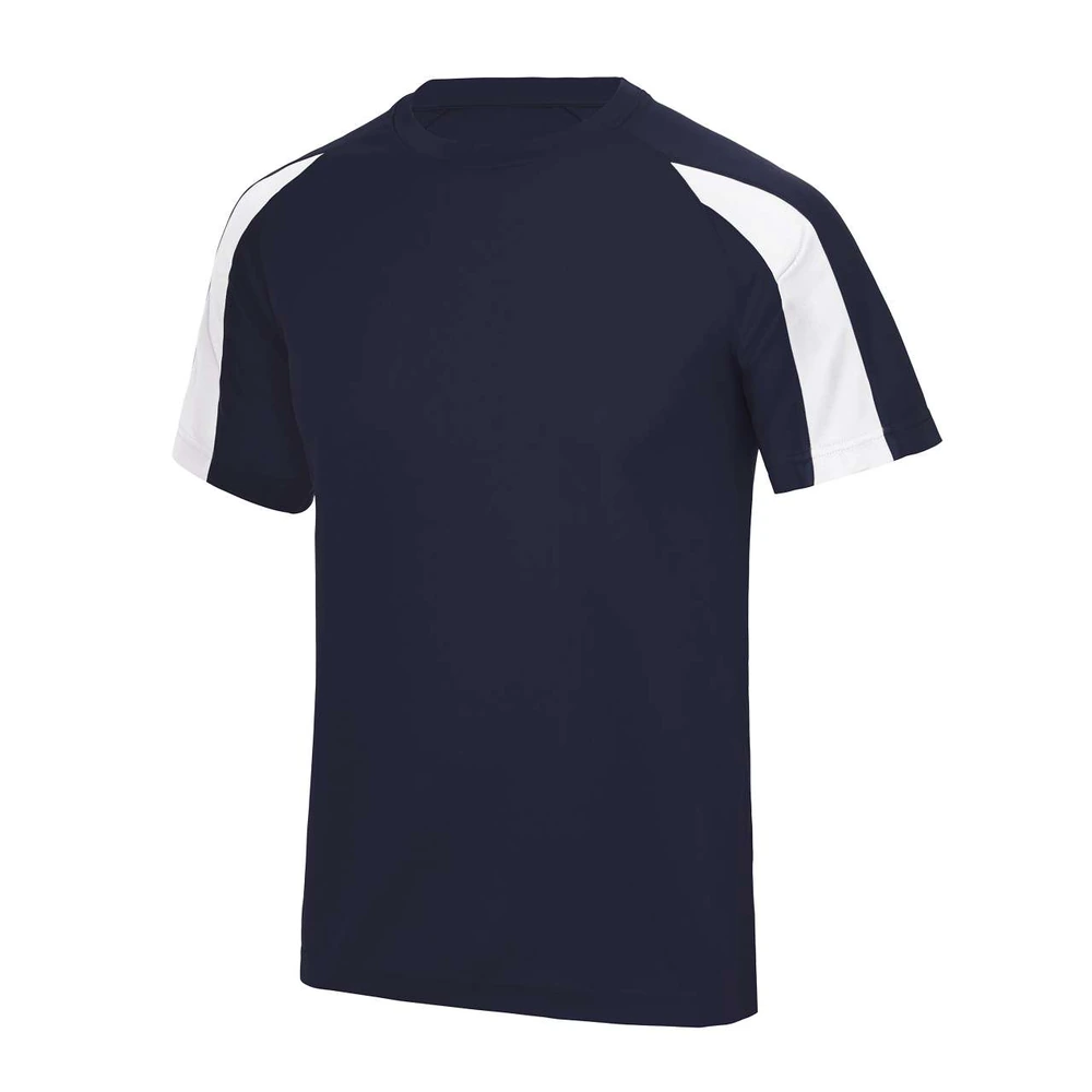 Tricou sport bărbați Just Cool Contrast JC003 · 140 g/m², poliester