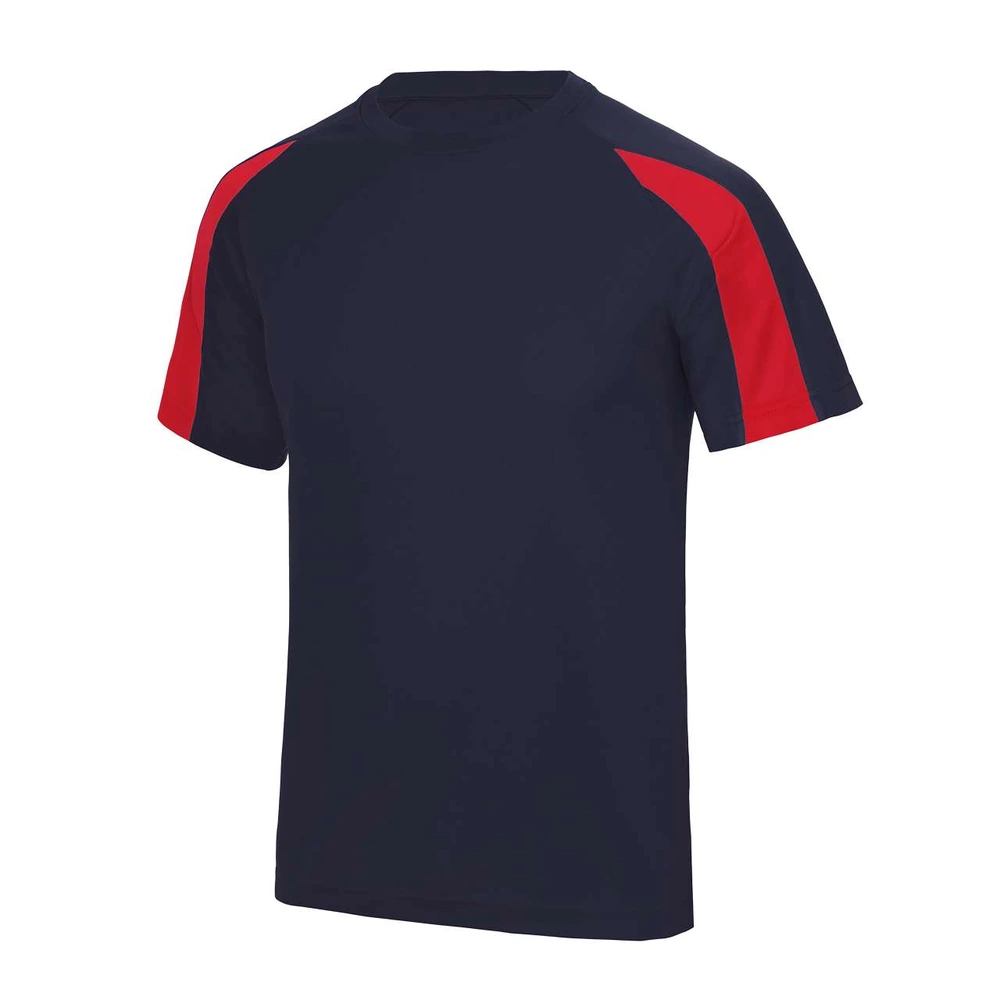 Tricou sport bărbați Just Cool Contrast JC003 · 140 g/m², poliester
