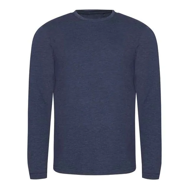 Tricou cu mânecă lungă bărbați Just Ts Tri-Blend JT002 · 160 g/m², bumbac / poliester