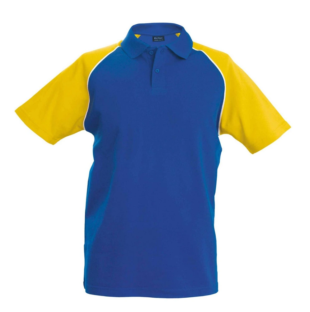 Tricou polo bărbați Kariban Baseball KA226 · 200 g/m², bumbac