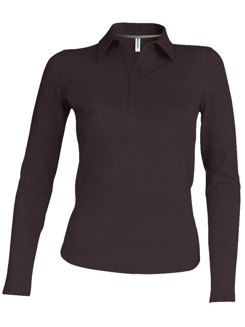 Tricou polo cu mânecă lungă damă Kariban KA244 · 220 g/m², bumbac
