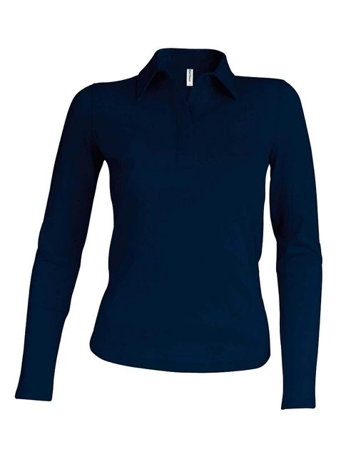 Tricou polo cu mânecă lungă damă Kariban KA244 · 220 g/m², bumbac