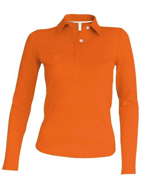 Tricou polo cu mânecă lungă damă Kariban KA244 · 220 g/m², bumbac