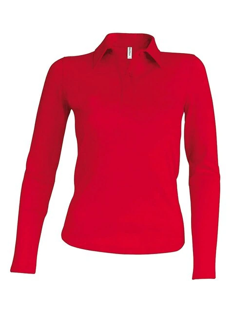 Tricou polo cu mânecă lungă damă Kariban KA244 · 220 g/m², bumbac