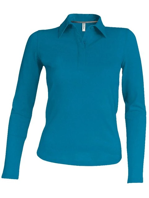 Tricou polo cu mânecă lungă damă Kariban KA244 · 220 g/m², bumbac