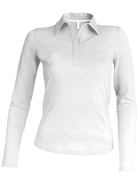 Tricou polo cu mânecă lungă damă Kariban KA244 · 220 g/m², bumbac