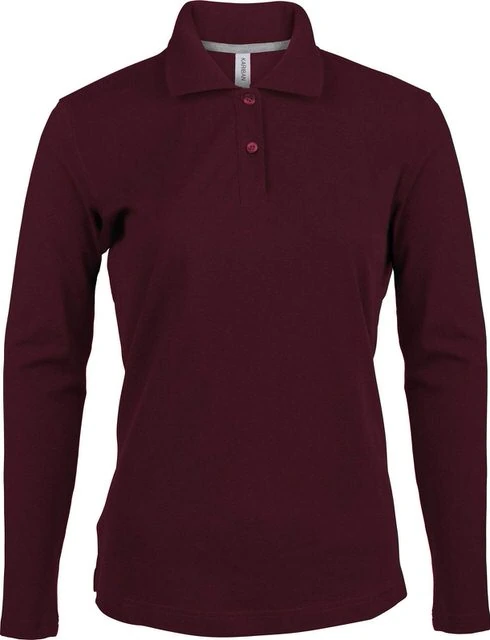 Tricou polo cu mânecă lungă damă Kariban KA244 · 220 g/m², bumbac