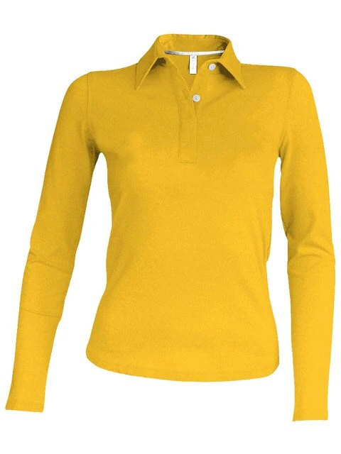 Tricou polo cu mânecă lungă damă Kariban KA244 · 220 g/m², bumbac