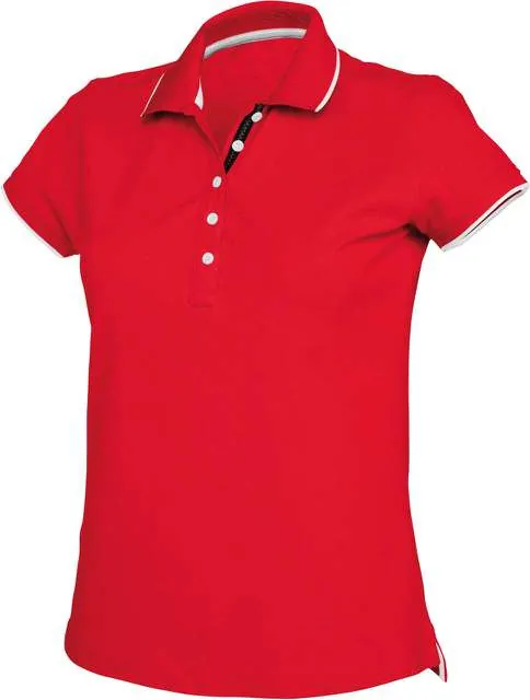 Tricou polo damă Kariban Piqué Knit KA252 · 220 g/m², bumbac