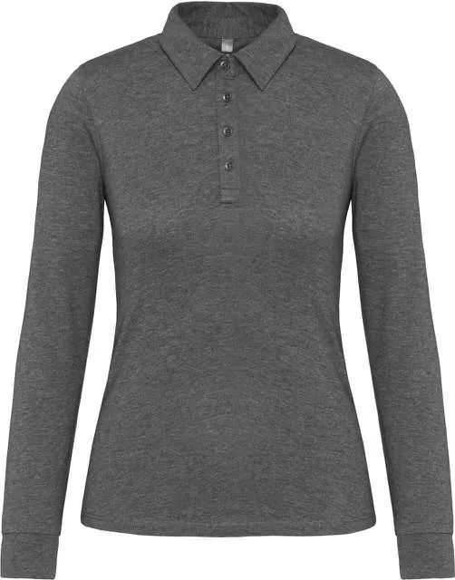 Tricou polo cu mânecă lungă damă Kariban KA265 · 180 g/m², bumbac