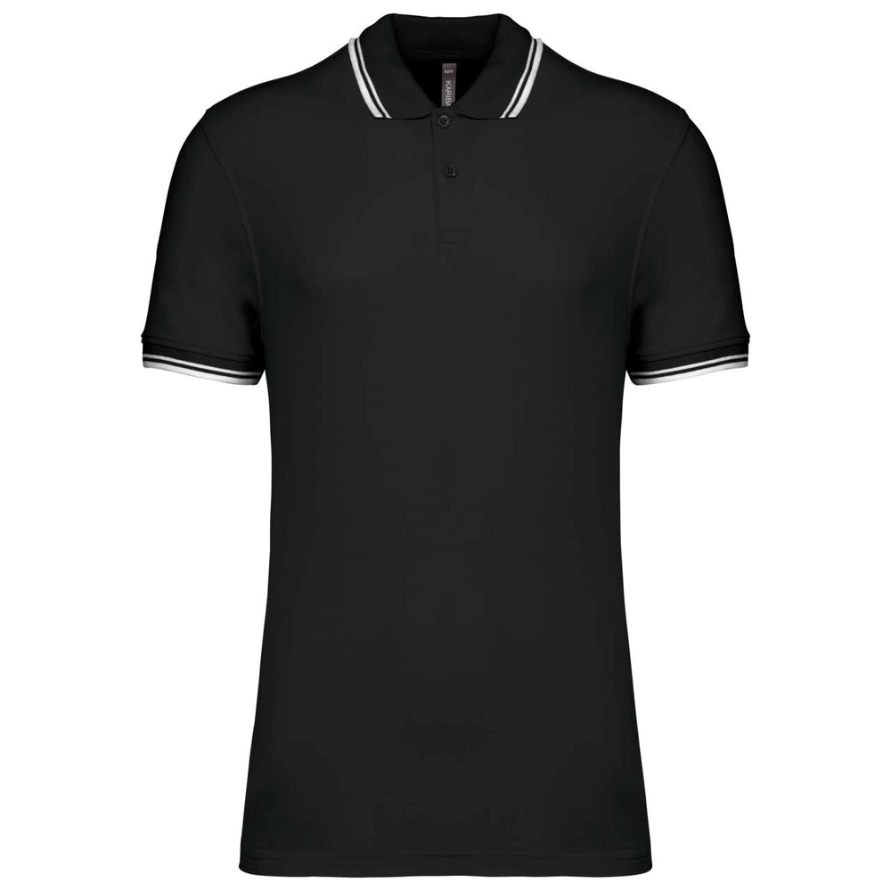 Tricou polo bărbați Kariban Poloshirt Contrasting Piping KA272 · 180 g/m², bumbac