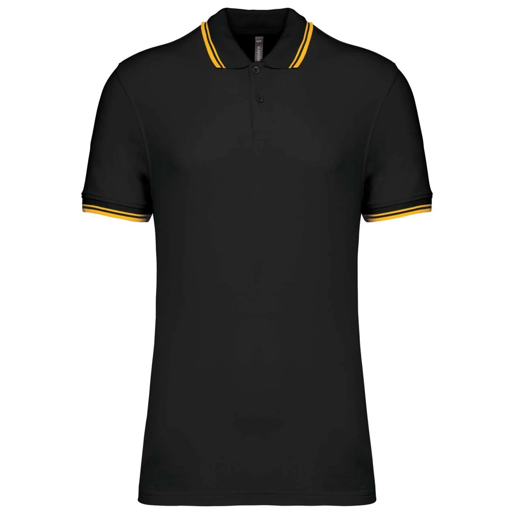 Tricou polo bărbați Kariban Poloshirt Contrasting Piping KA272 · 180 g/m², bumbac