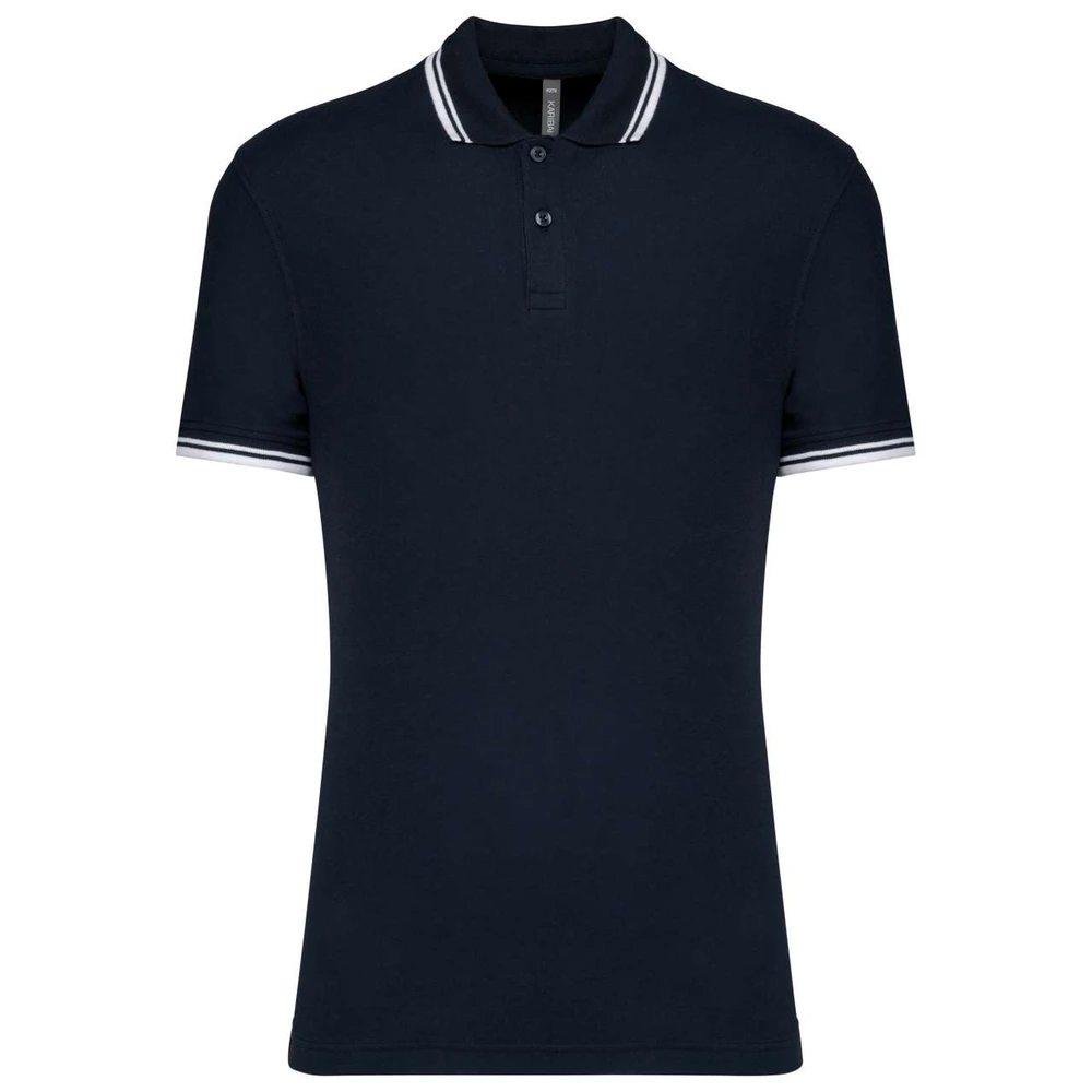 Tricou polo bărbați Kariban Poloshirt Contrasting Piping KA272 · 180 g/m², bumbac