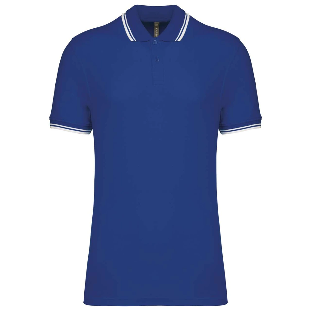 Tricou polo bărbați Kariban Poloshirt Contrasting Piping KA272 · 180 g/m², bumbac
