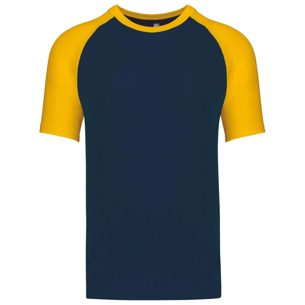 Tricou bărbați Kariban Baseball KA330 · 165 g/m², bumbac