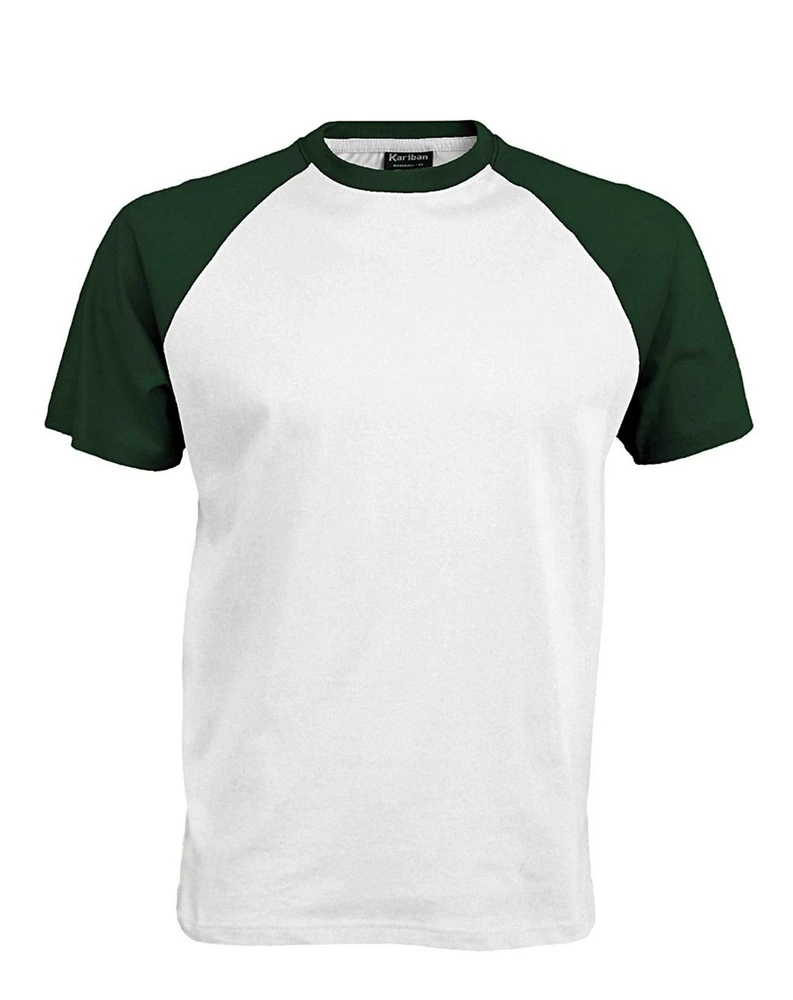 Tricou bărbați Kariban Baseball KA330 · 165 g/m², bumbac