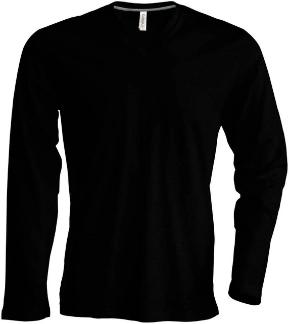 Tricou cu mânecă lungă bărbați Kariban KA358 · 180 g/m², bumbac