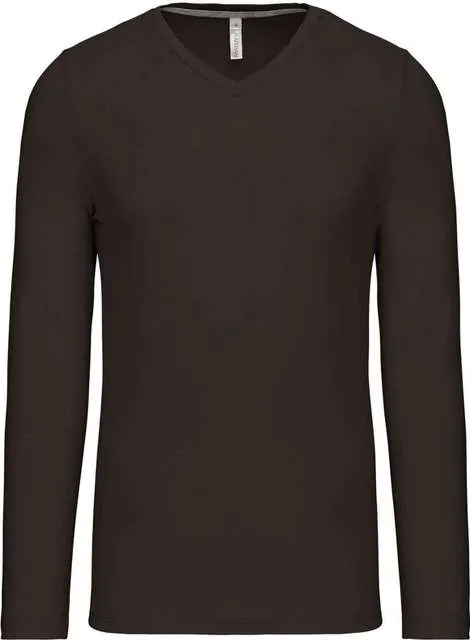 Tricou cu mânecă lungă bărbați Kariban KA358 · 180 g/m², bumbac