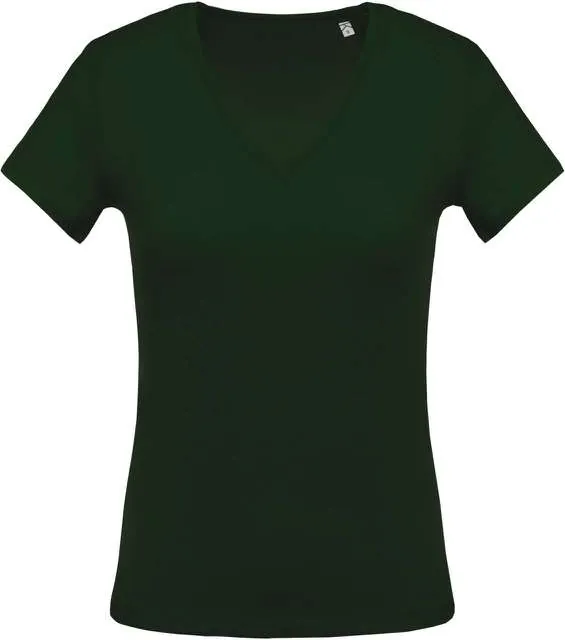 Tricou Kariban pentru dama, cu decoteu in V