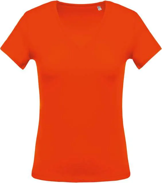Tricou Kariban pentru dama, cu decoteu in V