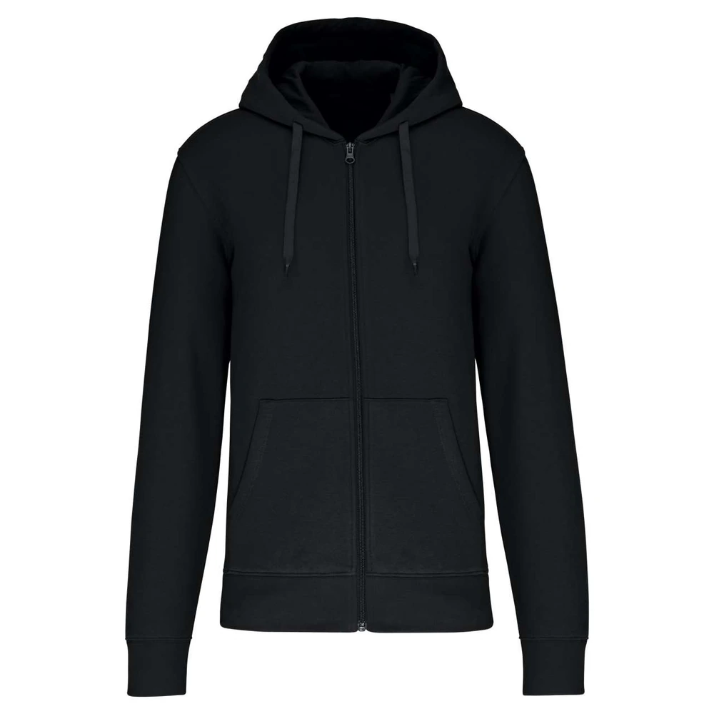 Hanorac cu fermoar bărbați Kariban Eco-Friendly Fastening KA4030 · 280 g/m², bumbac organic / poliester reciclat