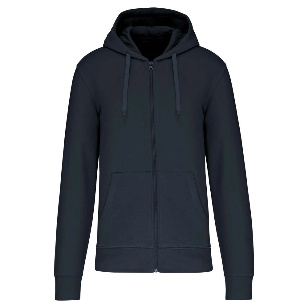 Hanorac cu fermoar bărbați Kariban Eco-Friendly Fastening KA4030 · 280 g/m², bumbac organic / poliester reciclat