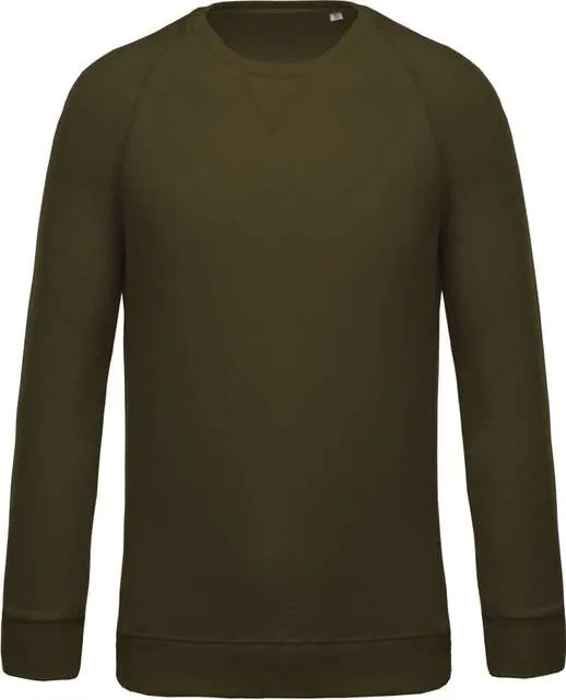 Bluză bărbați Kariban Organic Cotton Raglan KA480 · 300 g/m², bumbac / bumbac organic