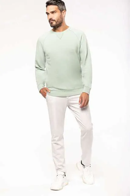 Bluză bărbați Kariban Organic Cotton Raglan KA480 · 300 g/m², bumbac / bumbac organic
