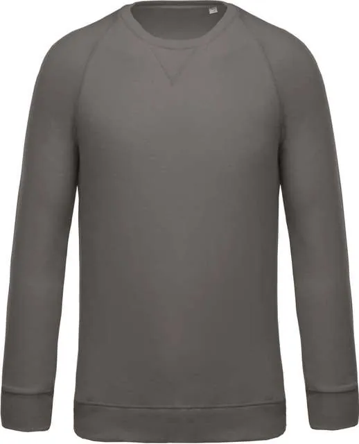 Bluză bărbați Kariban Organic Cotton Raglan KA480 · 300 g/m², bumbac / bumbac organic