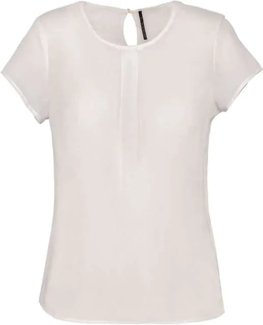 Cămașă damă Kariban Crepe Blouse KA5002 · 85 g/m², poliester