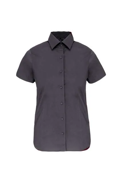 Cămașă damă Kariban Cotton Elastane KA532 · 120 g/m², bumbac / elastan