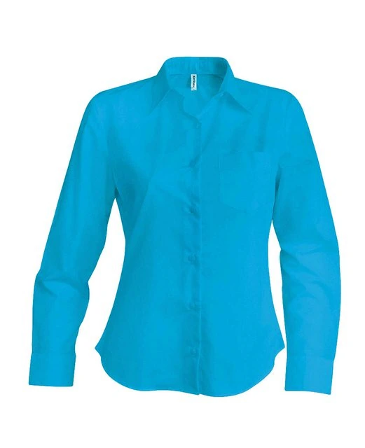 Cămașă damă Kariban Jessica KA549 · 110 g/m², bumbac / poliester