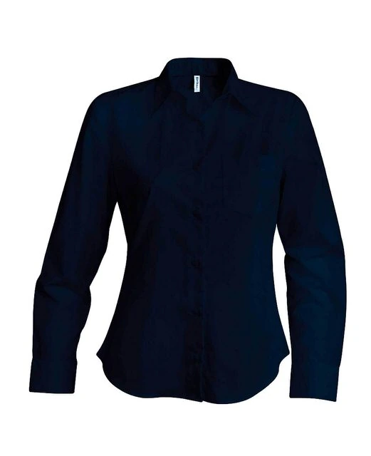 Cămașă damă Kariban Jessica KA549 · 110 g/m², bumbac / poliester