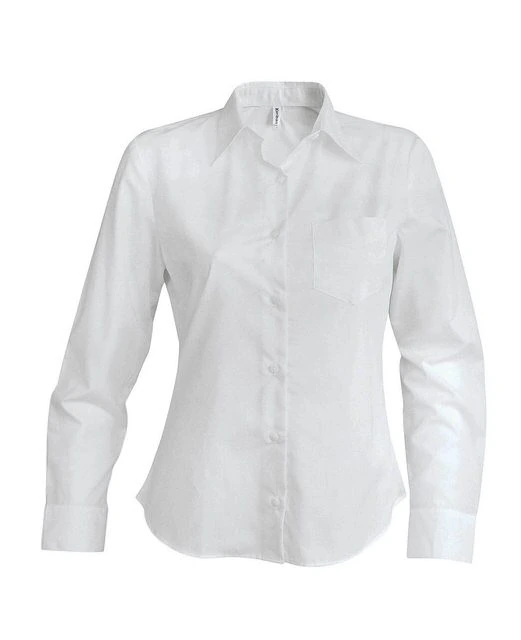 Cămașă damă Kariban Jessica KA549 · 110 g/m², bumbac / poliester