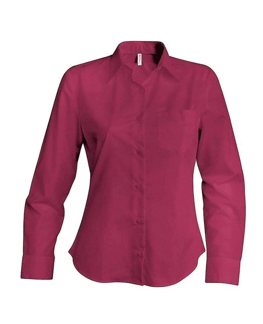 Cămașă damă Kariban Jessica KA549 · 110 g/m², bumbac / poliester