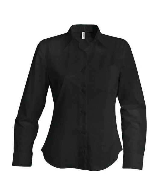 Cămașă damă Kariban Jessica KA549 · 110 g/m², bumbac / poliester