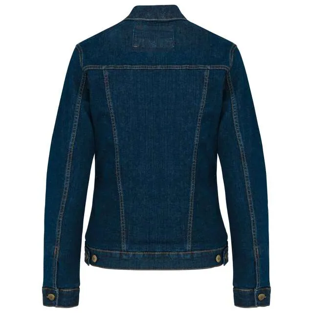 Jacheta de denim fara captuseala, pentru dama