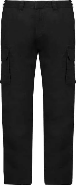Pantaloni bărbați Kariban Multipocket KA744 · 245 g/m², bumbac / elastan