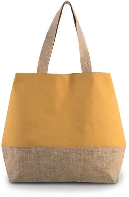 Sacoșă Kimood Canvas Jute Hold-All Shopper KI0235