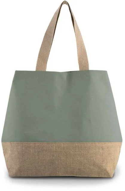 Sacoșă Kimood Canvas Jute Hold-All Shopper KI0235