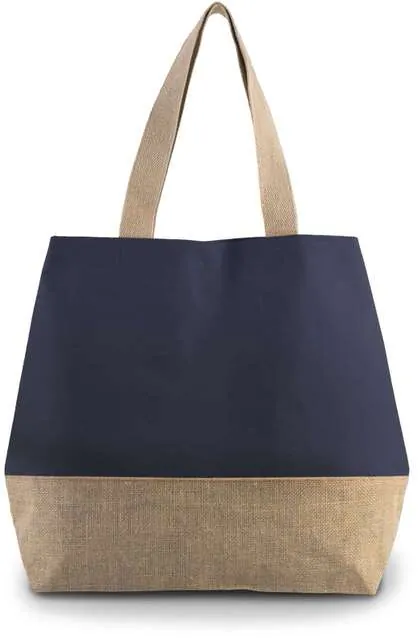 Sacoșă Kimood Canvas Jute Hold-All Shopper KI0235
