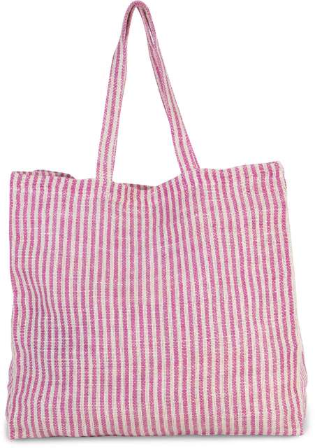 Sacoșă damă Kimood Juco Striped Shopper KI0236