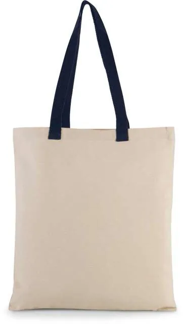 Sacoșă Kimood Flat Canvas Shopper Contrast KI0277