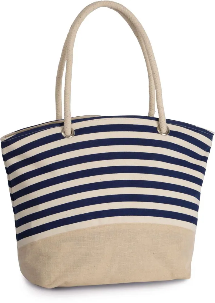 Sacoșă damă Kimood Jute Canvas Duffel Shopping KI0283