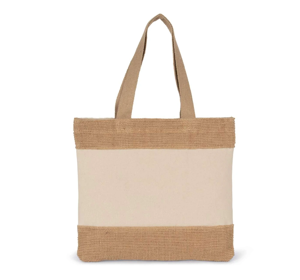 Sacoșă Kimood Shopping Cotton Woven Jute KI0294