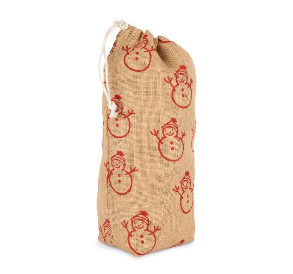 Geantă Kimood Bottle Carrier Christmas Patterns KI0726